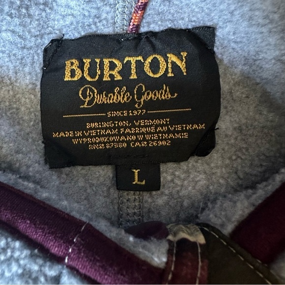 BUTTON ANOUK T-SNAP PULLOVER FLEECE SIZE LARGE - Picture 9 of 12